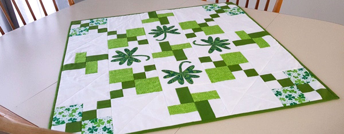 “Bring Me Luck” Mini Quilt - A Quilting Tutorial