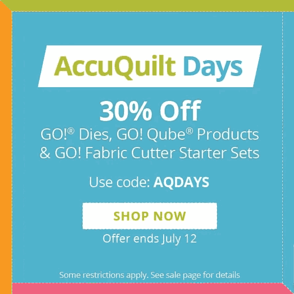 Special Promo Offers - AccuQuilt