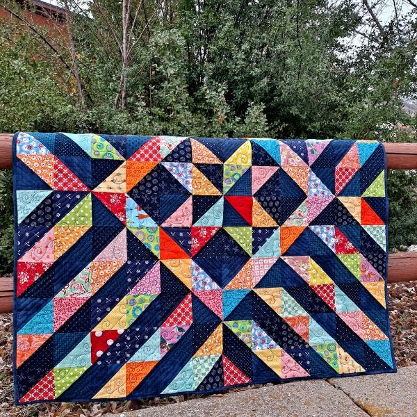 Another Ripple – Making Scrap Quilts from Stash