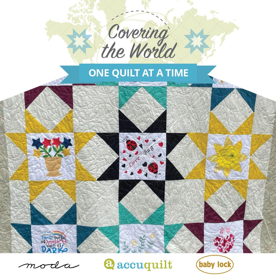 Covering the World: One Quilt at a Time – Quilt the World - AccuQuilt