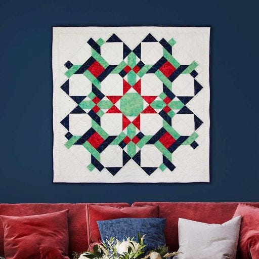 GO! Star Weave Wall Hanging Pattern