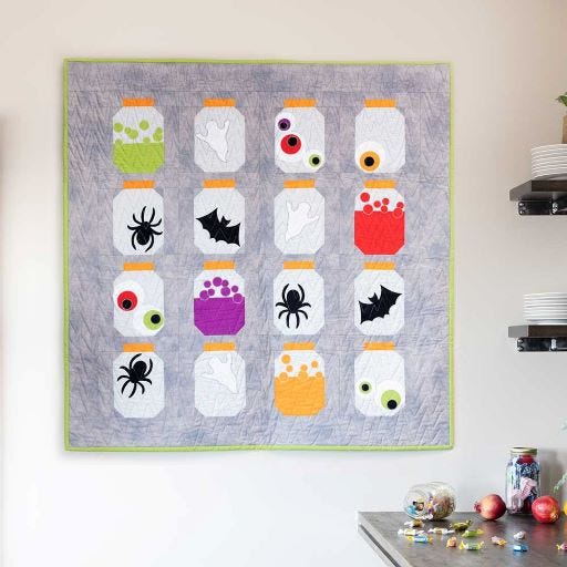GO! Witches Brew Throw Quilt Pattern