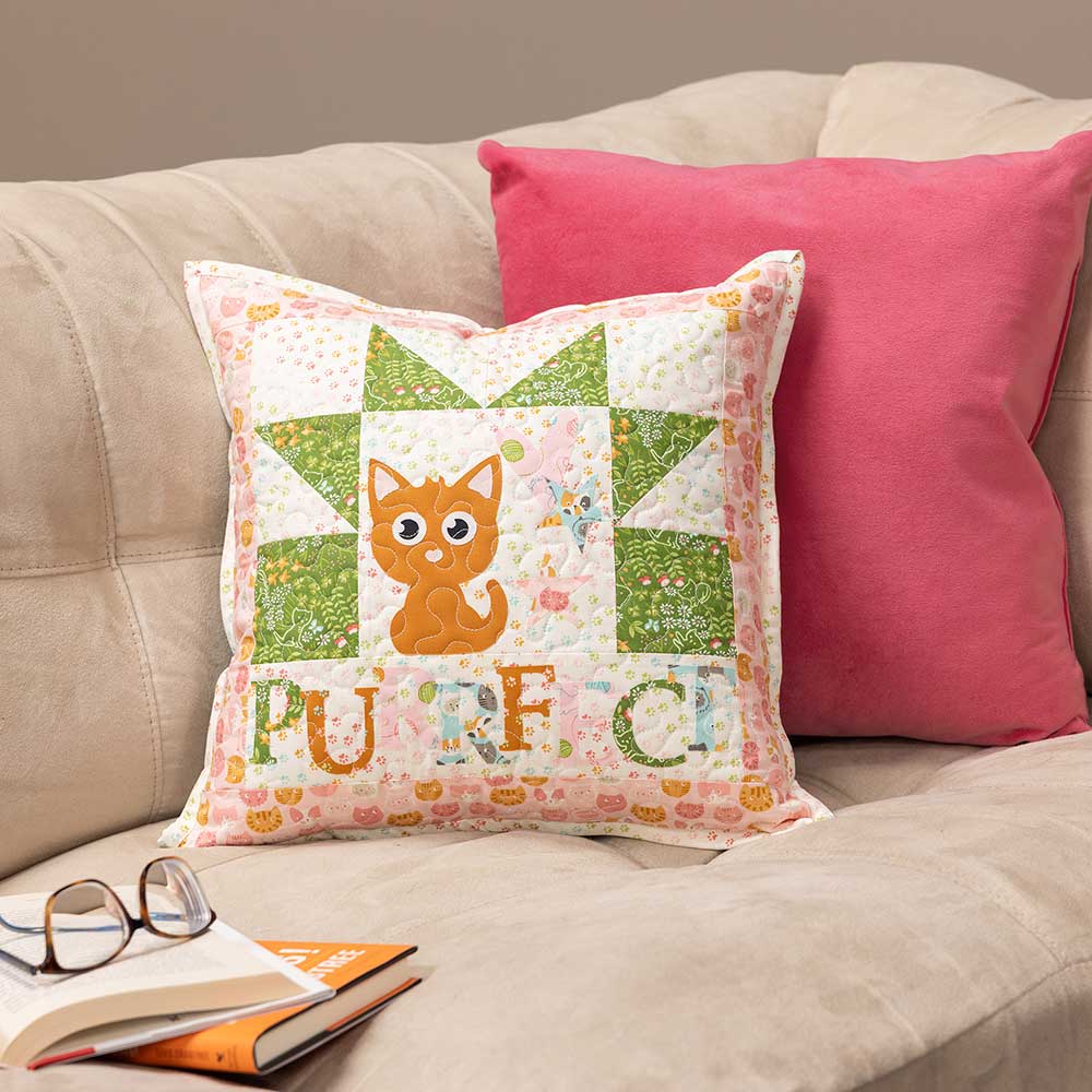 GO! Purrfect Kitten Pillow Pattern