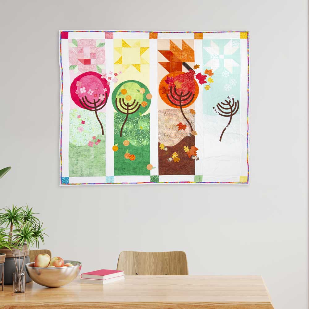 GO! Through the Seasons Wall Hanging Pattern