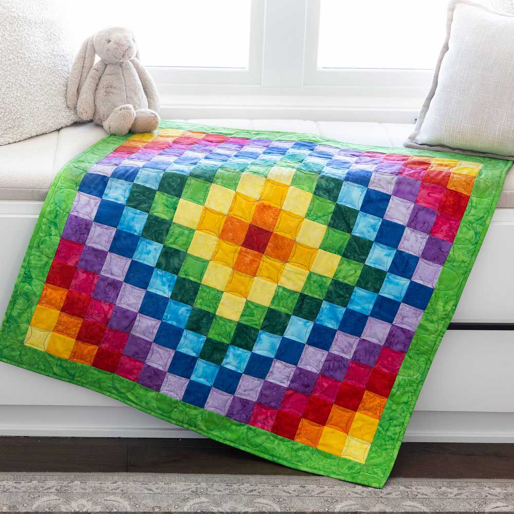 GO! Trip Around the World Baby Quilt Pattern