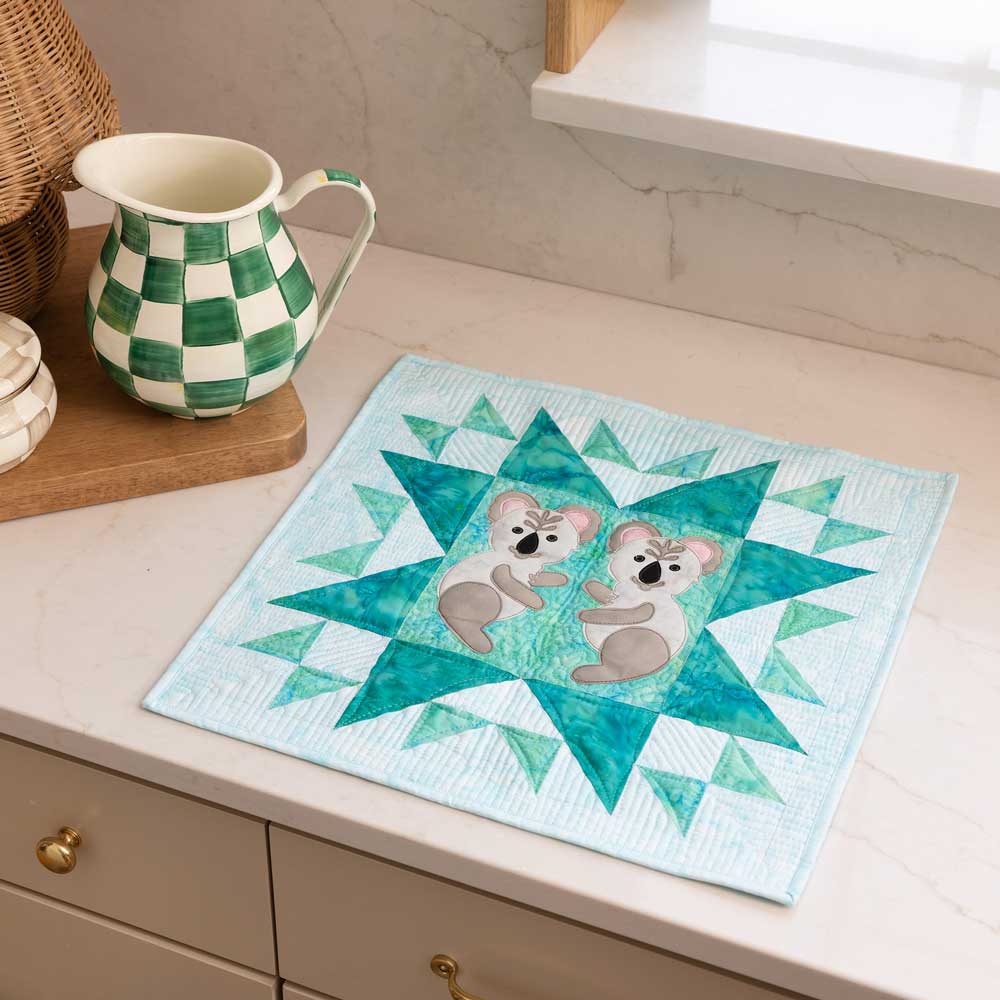 GO! Koala Friends Table Topper Pattern