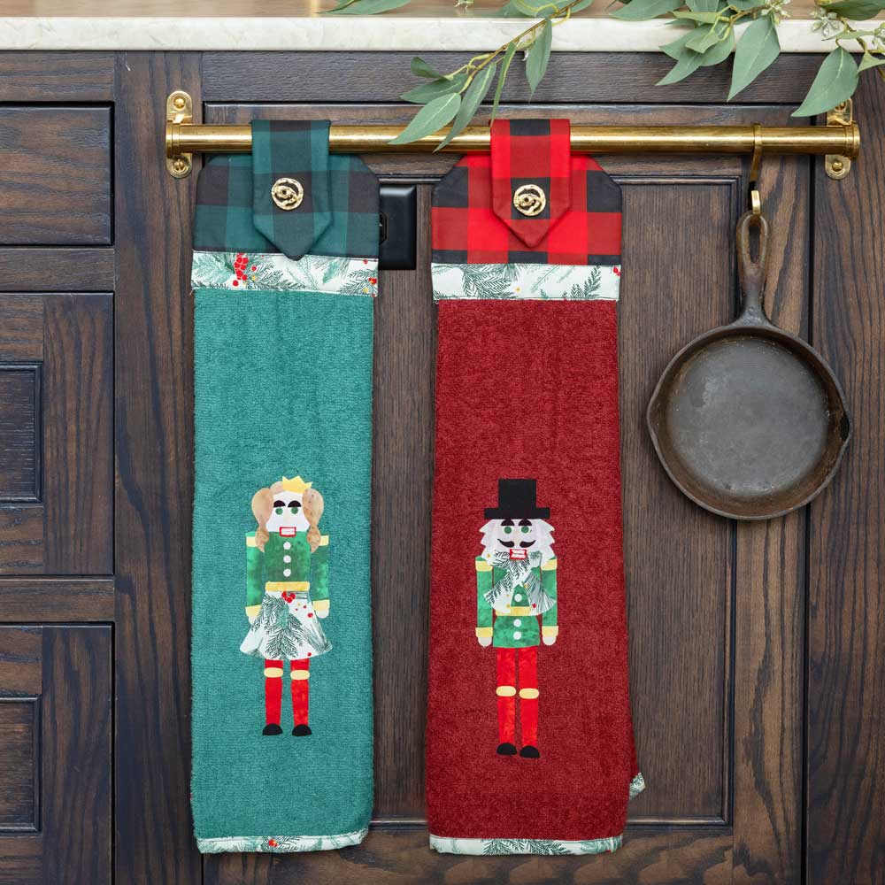 GO! Nutcracker Hanging Towels Pattern