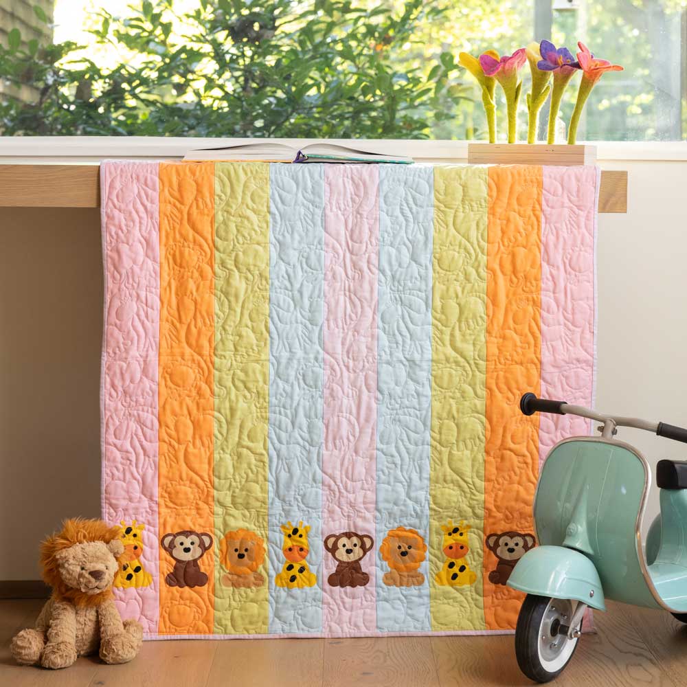 GO! Going to the Zoo Baby Quilt Pattern