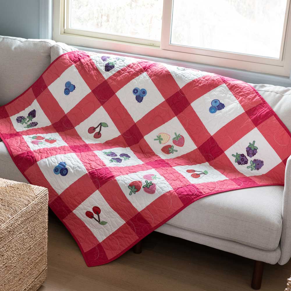 GO! Berry Picnic Blanket Pattern