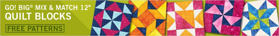 AccuQuilt GO! Big Mix & Match Block Ideas