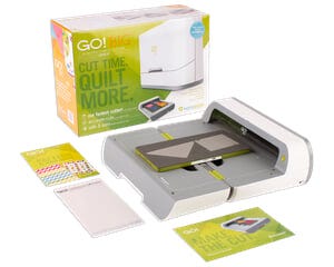 AccuQuilt 55500 Go! Big Electric Fabric Cutter Starter Set