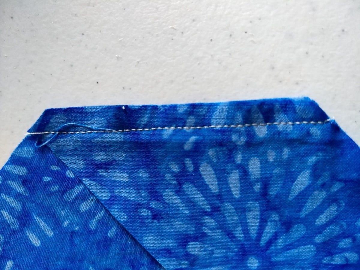 sewing 45 degree angle bias binding