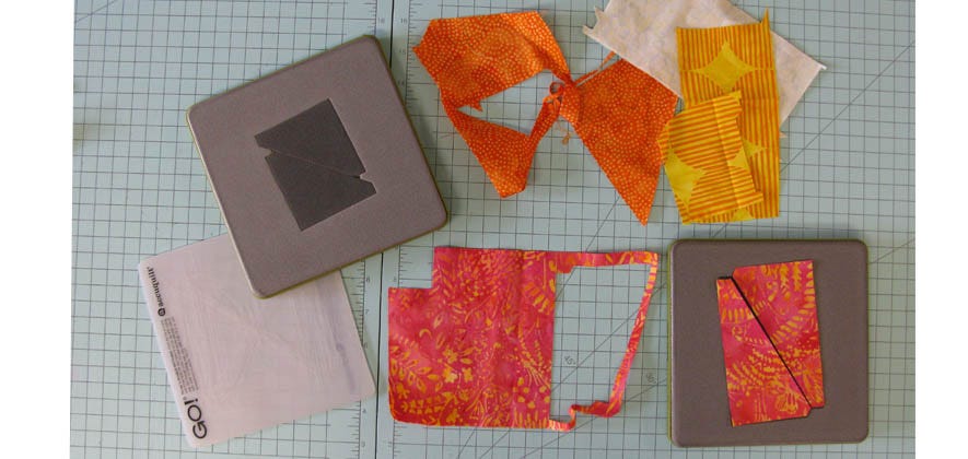 Scrappy Batik Baby Quilt