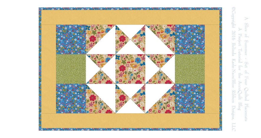 A Slice of Summer &copy;Copyright 2016 Belinda Karls-Nace/Blue Ribbon Designs, LLC