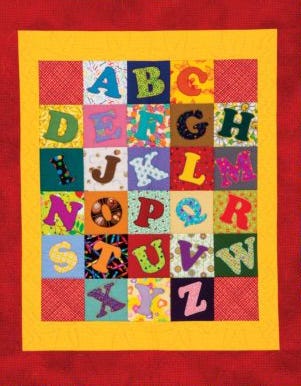 GO! Alphabet Soup Quilt Free Pattern