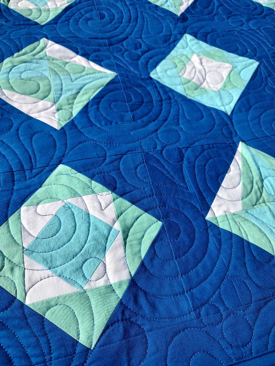 Close Up of the Quilting