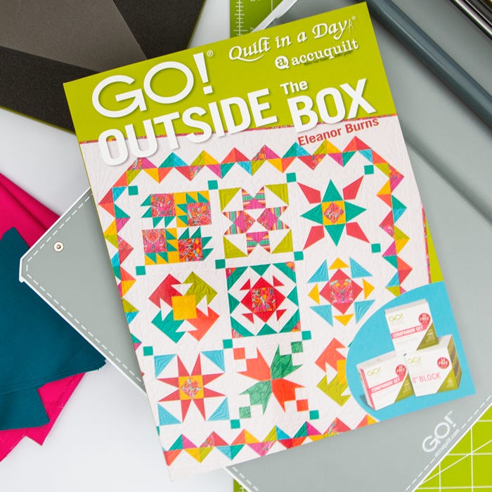 GO! Outside the Box Pattern Book by Eleanor Burns - AccuQuilt