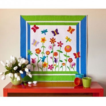 Download the GO! Butterfly Garden Quilt Pattern