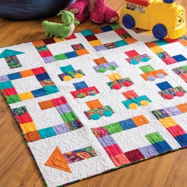 Download the GO! GO! GO! Quilt Pattern