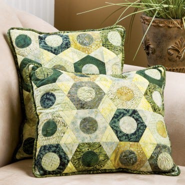 Download the GO! Hexagon Pillows Pattern