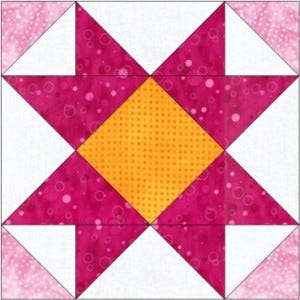 GO Mosaic No 15 8 inch Block Pattern