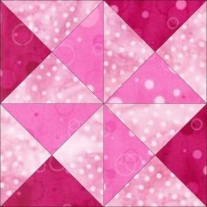 GO Yankee Puzzle No 2 8 inch Block Pattern
