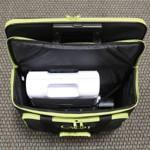 Rolling Tote Inside View