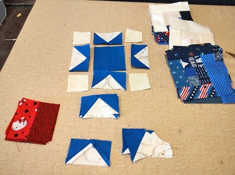 Sewing A Star Block
