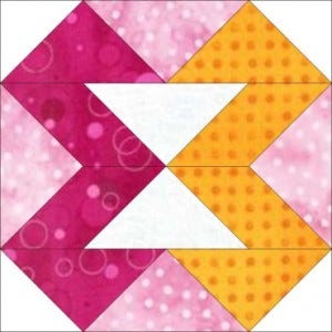 GO! Ribbons 8" Block Pattern