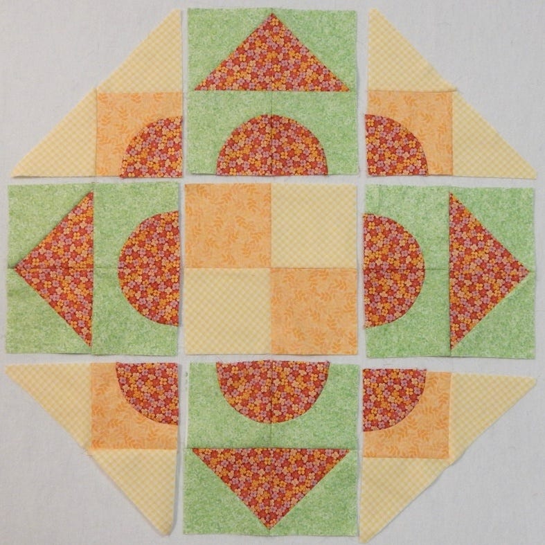 Corner Triangle Blocks