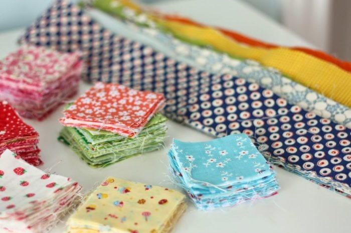 sort-fabric-scraps-by-size
