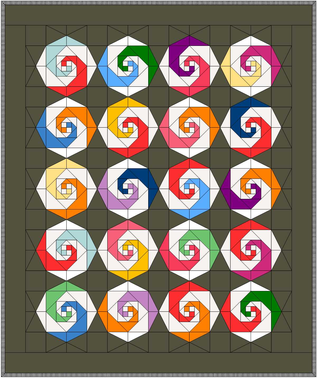 Final Swirl Pattern Layout