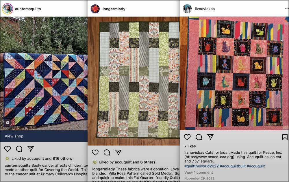 Covering the World: One Quilt at a Time – Quilt the World - AccuQuilt